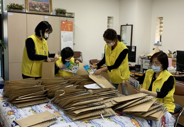 임신부 마스크 무료 배부 관련 사진