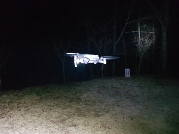 보령소방서, 소방드론 활용 구조전개 사진