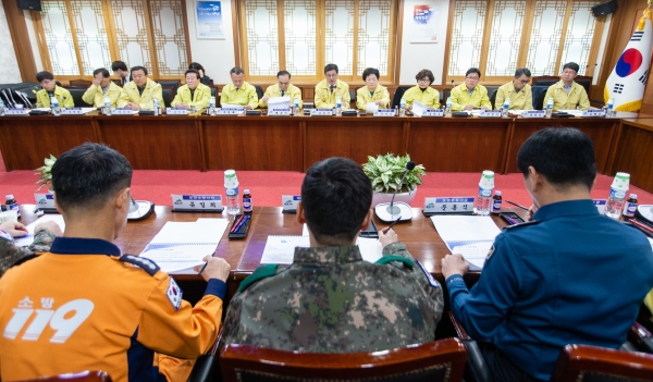 청양군 통합방위협의회 코로나19 대응 총력