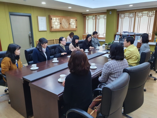 어린이집연합회 간담회