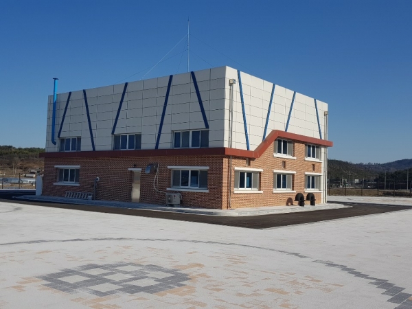 장암 소규모 공공하수처리시설 전경