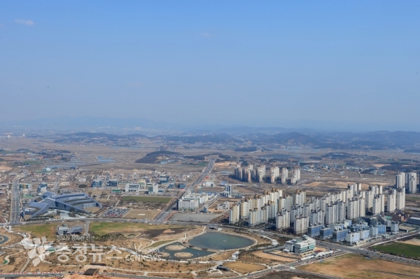 내포신도시 전경