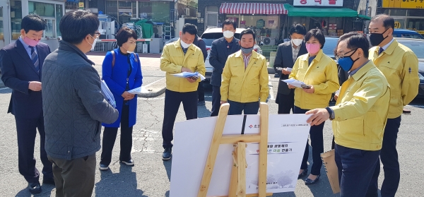 23일에는 중촌동·유천동 도시재생 뉴딜사업 현장 2곳을 방문해 사업진행 상황 등을 점검