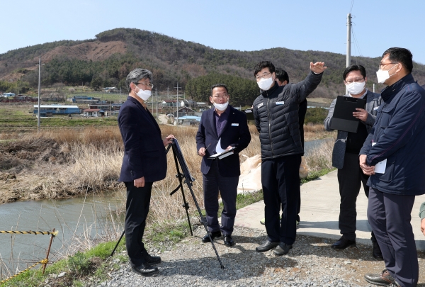 정낙춘 부시장 해빙기 주요 시설물 안전점검