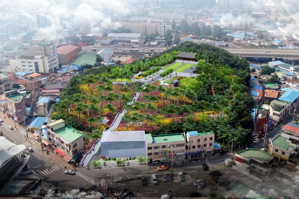 남산근린공원 조감도