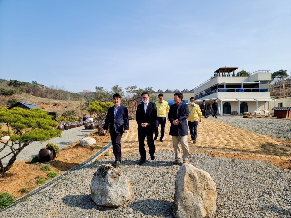 농업현장방문(고대 당진포리 푸른농장)