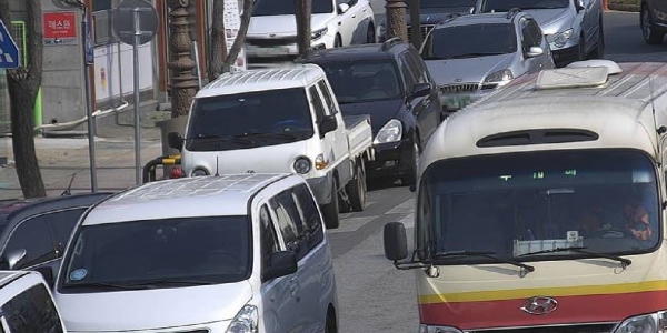 부여읍시가지 불범 주정차 구간