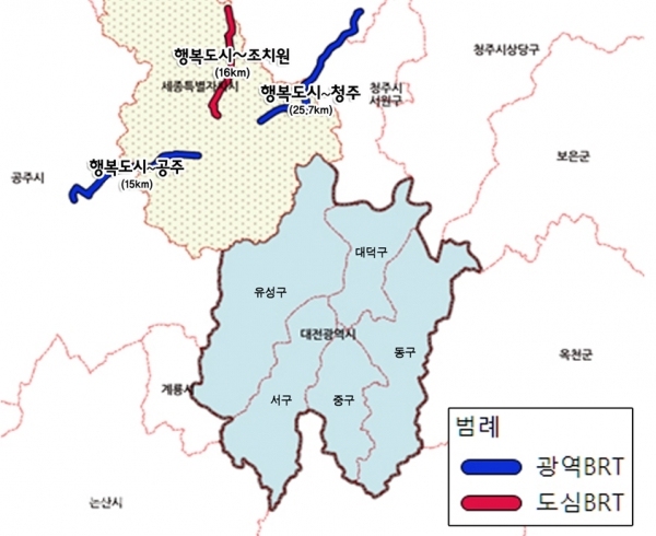 국토부, 간선급행버스체계(BRT) 종합계획(2018.)