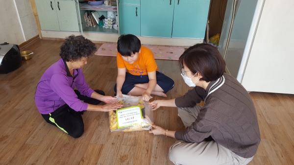 서천군드림스타트, 밑반찬·부식 지원 사업 실시