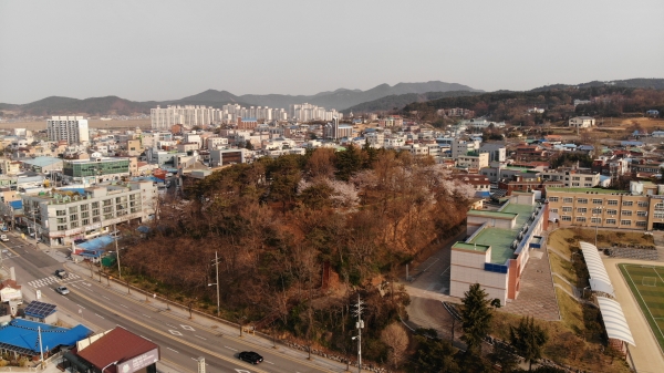 서천읍, 공원산 쉼터 조성 완료