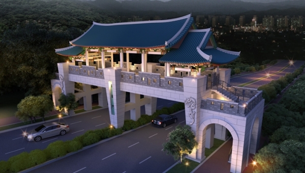 계룡제일문 조감도