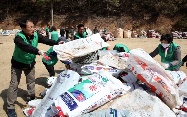 안면읍 숨은 자원 찾기 행사 모습.