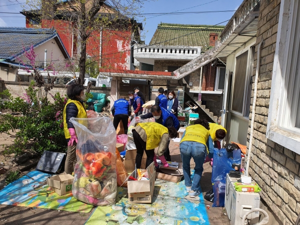 청양지역 취약계층 생활환경 개선봉사 활발