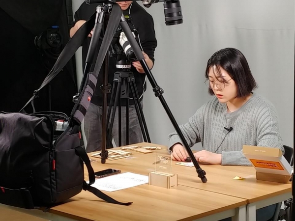 키트 제작 방법 영상 촬영 현장