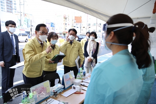 박상돈 천안시장 현장방문