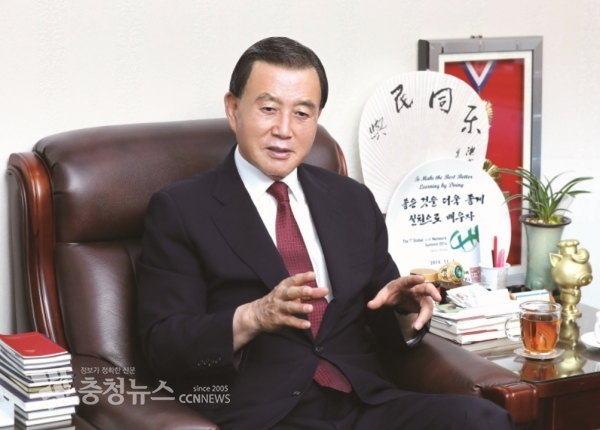 홍문표 홍성‧예산군 예비후보 / 충청뉴스 최형순 기자