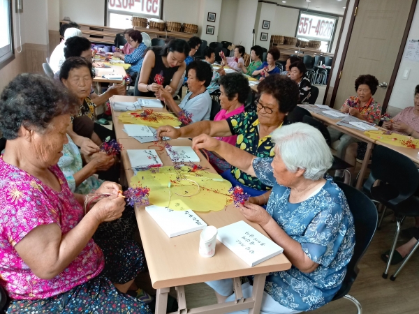 지난해 도시농업 교실 모습