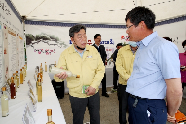 ‘제1회 태안명주 경연대회’ 모습.