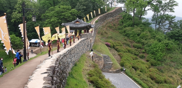 공산성 수문병 교대식 관련 사진