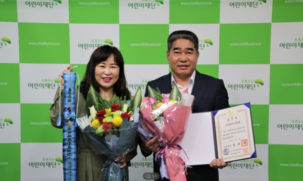 안전공업노동조합 국무총리상 수상