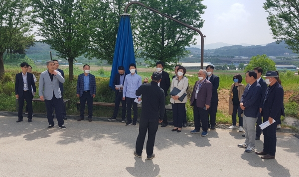 충남체육대회 개최지 선정 현장실사_경기장 점검(시립테니스장)