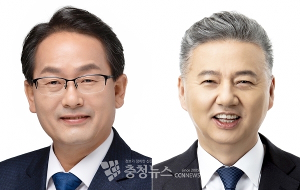 더불어민주당 강준현(왼쪽) 세종을, 홍성국 세종갑 제21대 국회의원 당선인