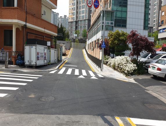 동남구가 이번에 개설한 용곡동 일원 소규모 도시계획도로