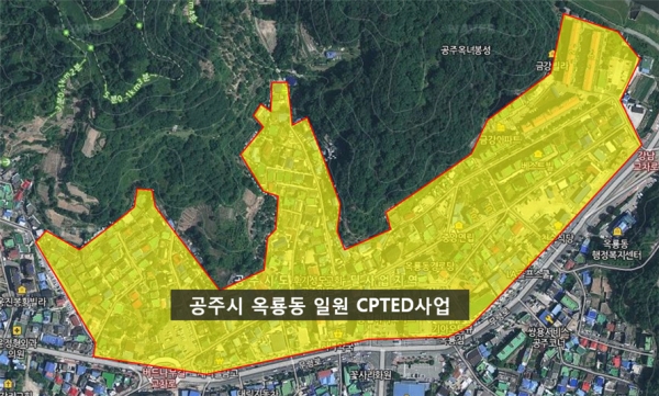 옥룡동 안심골목길 조성_옥룡동 안심골목길 사업 대상지.