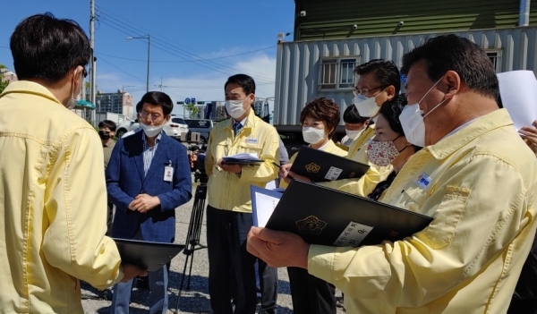 천안시의회 건설교통위원회 현장방문