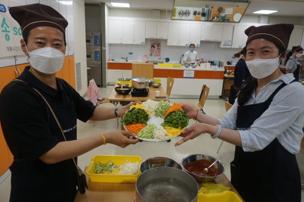 계룡시 건강가정다문화가족지원센터 쿡 교실