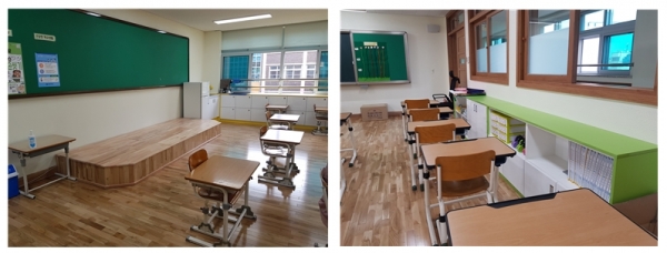 대전문화초, 사용자가 참여한 학교시설 완성