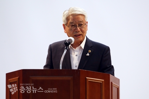 축사하는 서금택 세종시의회 의장 / 충총뉴스 최형순 기자