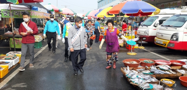 대중교통 마스크 착용 홍보 캠페인 펼쳐