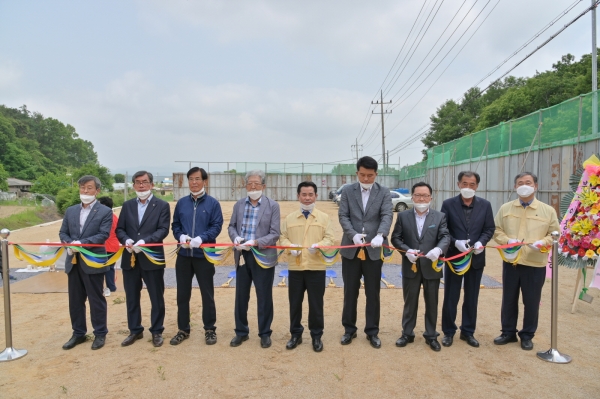 애국지사 16인 추모제 및 공훈탑 준공식 장면