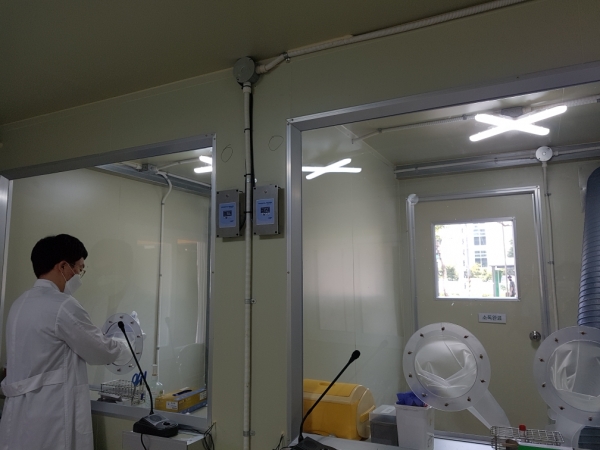 의사 검사 진행모습