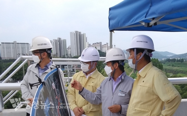 김용석 행복청 차장, 코로나19 대응 및 안전점검 실시