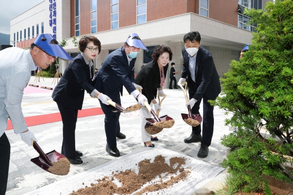 대천4동 행정복지센터 준공식 개최 모습