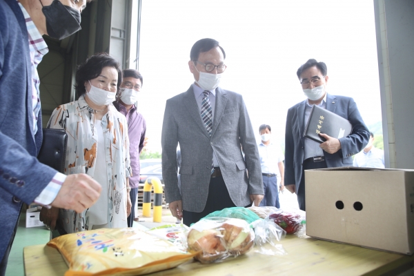 학교급식지원센터 방문