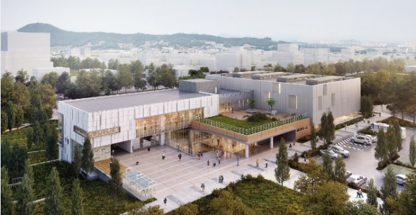 배방스포츠센터 전경