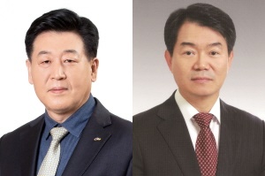 (좌) 송재섭 기획관리본부장, (우) 최용범 기술안전본부장