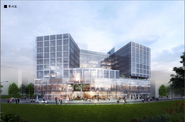 호텔 컨벤션센터 조감도