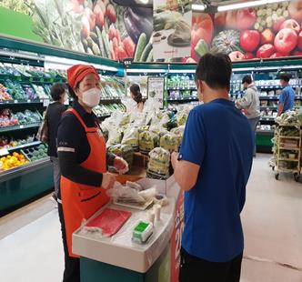 홈플러스 전주효자점 행사 현장