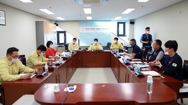 아산시의회 건설도시위원회, 대한건설노동조합과 간담회