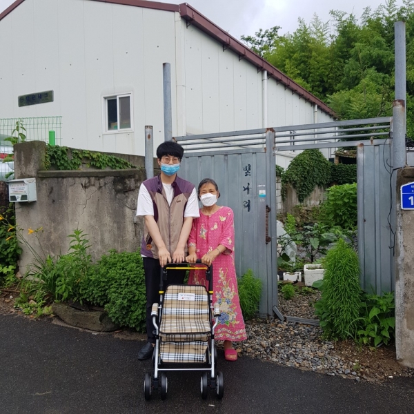 실버카 지원 사진