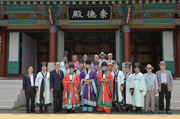 무령왕 서거 1497주기 추모제례 거행 단체사진