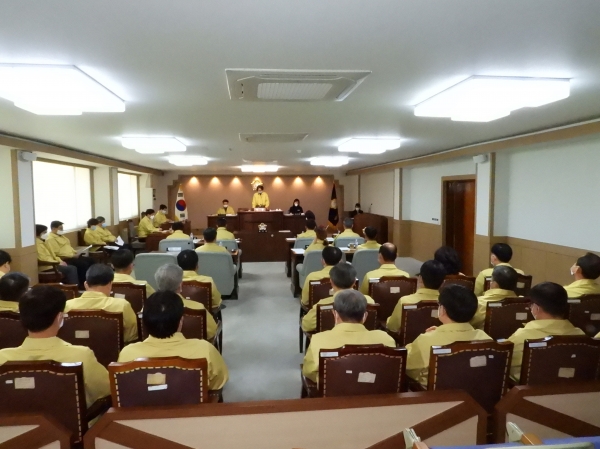 대덕구의회 본회의장 모습