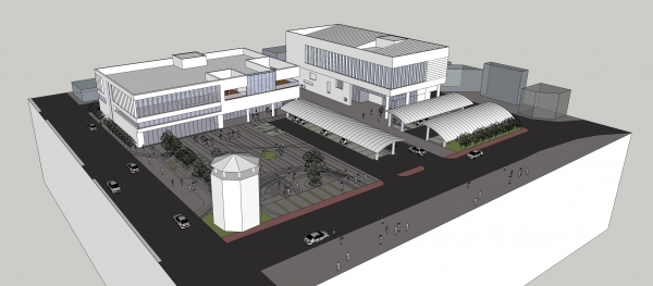 원도심 복합업무타운 건립사업 계획도