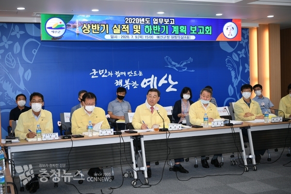 2020년 상반기 추진실적 및 하반기 계획 보고회