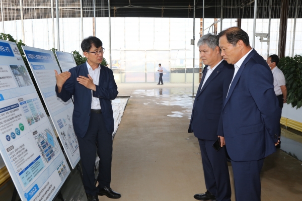 국립원예특작과학원, 국립농업과학원 방문 모습