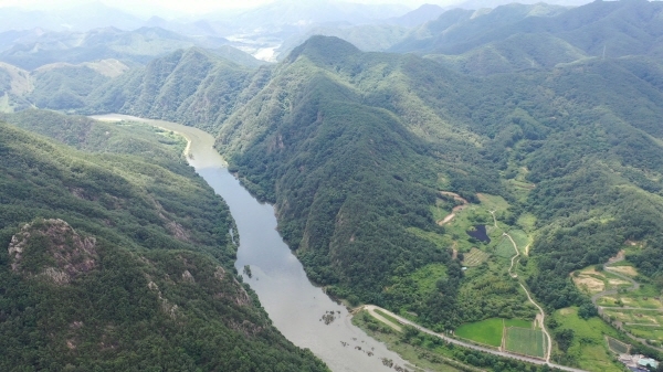 부리면 수통리 일원(도로끝)